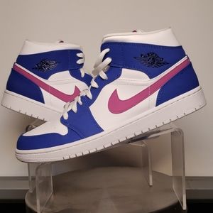 Jordan 1 Mid Hyper Royal Hyper Violet